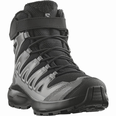 Salomon Xa Pro Winter Wp J Black-Castlerock-Cloudburst gyerek cipő