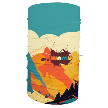 WAMU Mountain Bike gyerek multifunkciós körsál narancs