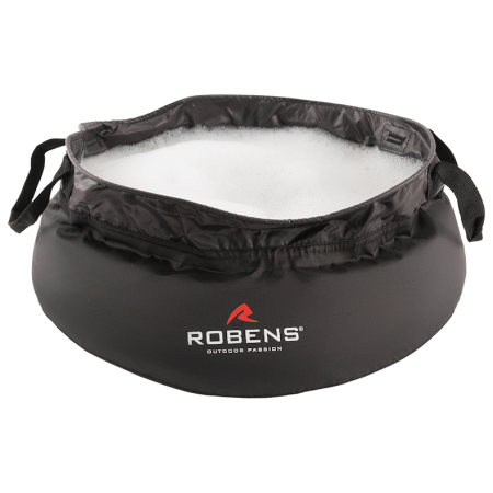 Robens Collapsible Wash Basin 10L összecsukható mosdó fekete Black