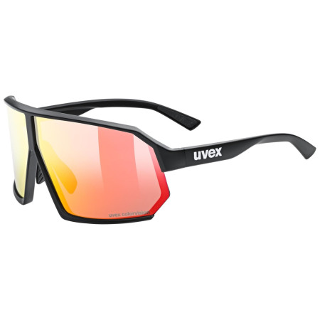 Uvex Sportstyle 237 Cv napszemüveg fekete/piros Black Matt/Mir.Red