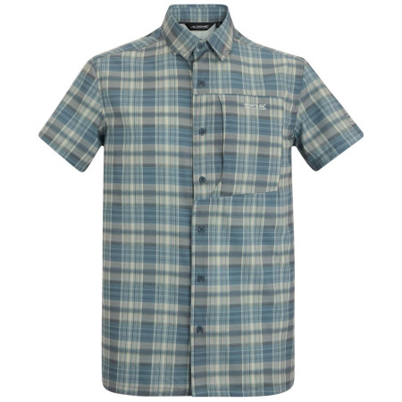 Regatta Anti-Insect Travel Light S/S Shirt férfi ing világoskék ChinaBlueChk