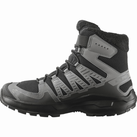 Salomon Xa Pro Winter Wp J Black-Castlerock-Cloudburst gyerek cipő