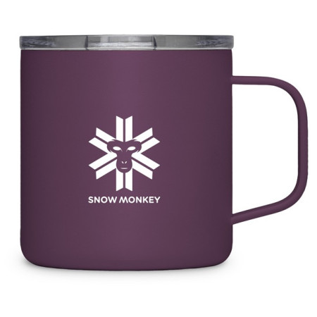 Snow Monkey Booster thermo bögre lila plum