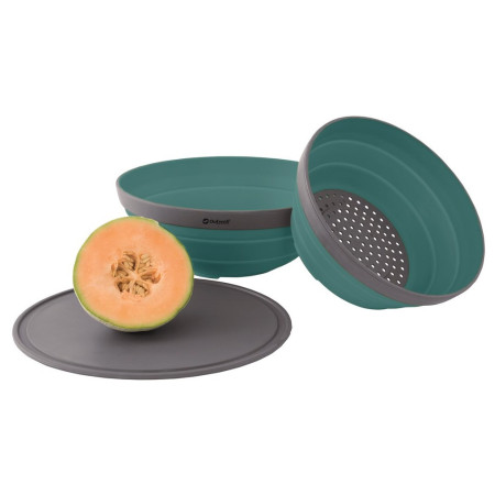 Outwell Collaps Bowl & Colander Set tál és szűrő szett k é k