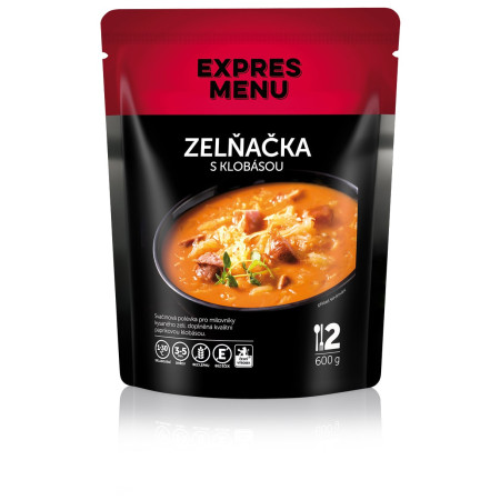 Expres menu Káposztaleves kolbásszal 600 g leves