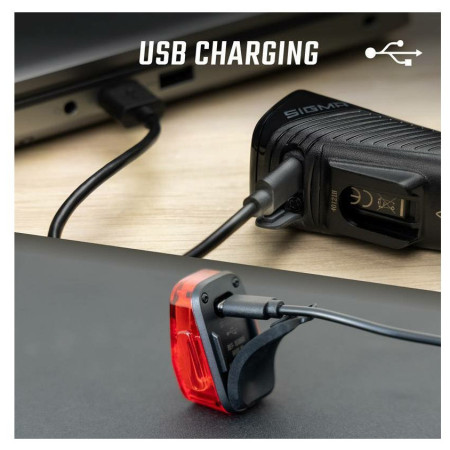 Sigma Buster 150 + Nyte 10 kerékpár lámpa szett