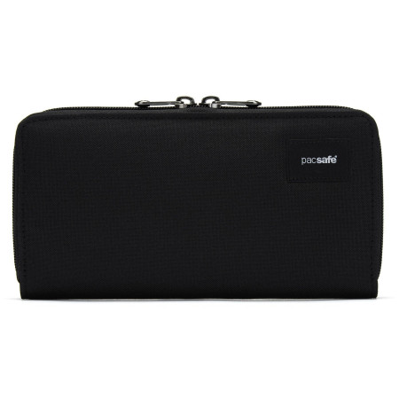 Pacsafe RFIDsafe Continental Wallet pénztárca fekete jet black