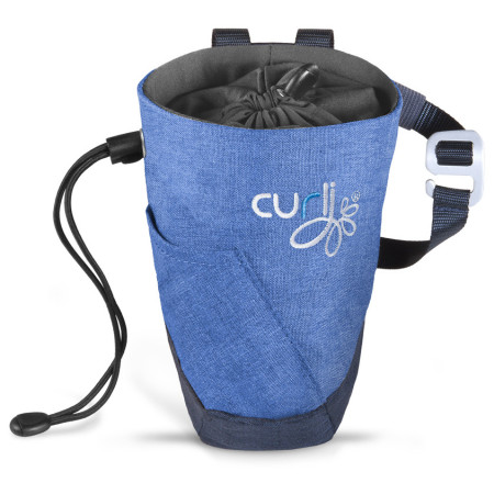 Curli Treatbag V2 jutalomfalat-tartó kék Blue