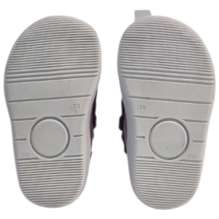 beBare 3485SA Purple gyerek barefoot cipő