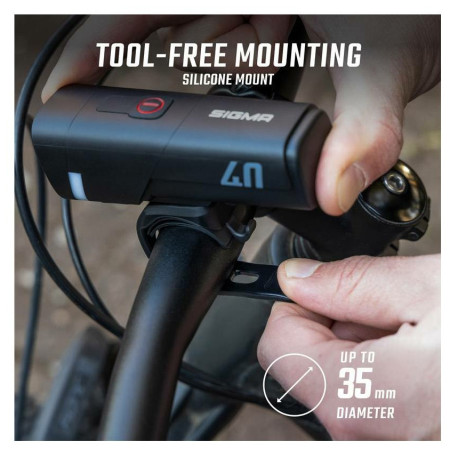 Sigma Aura 40 első lámpa