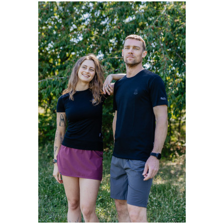 Zulu Merino Fire 160 Short Comfy férfi póló