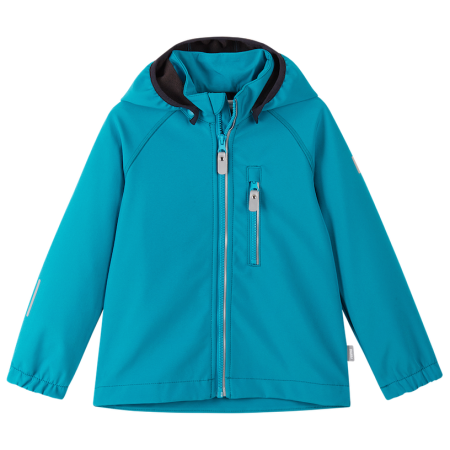 Reima Vantti Aquatic Blue gyerek softshell kabát világoskék Aquatic Blue