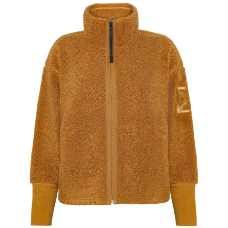 Didriksons Mella Wns Fz 3 női pulóver narancs Spice Brown