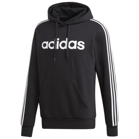 Férfi pulóver Adidas E 3S PO FL fekete