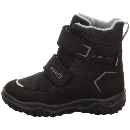 Superfit Husky Schwarz/Hellgrau gyerek téli cipő