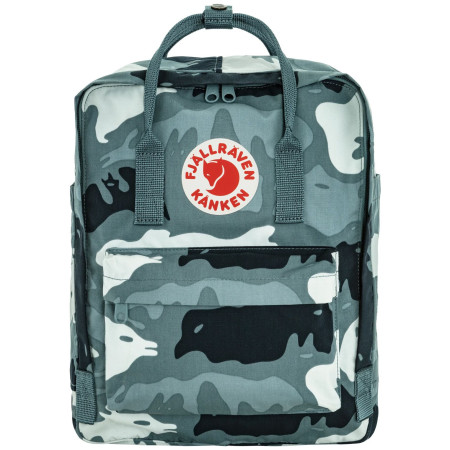 Fjällräven Kånken Graphics városi hátizsák kék Nimbus Blue-Hidden Animals