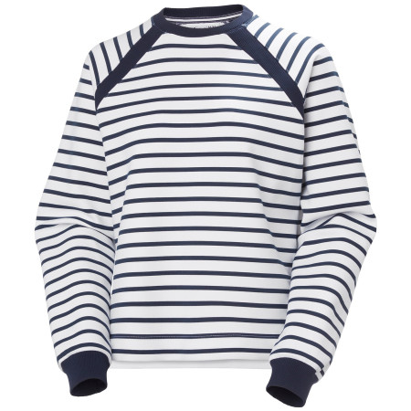 Helly Hansen W Capri Sweatshirt női pulóver fehér/kék 001 WHITE NAVY