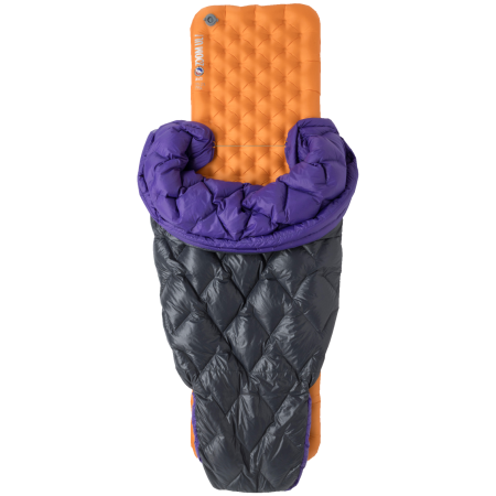 Big Agnes Fly Creek UL Zip Quilt 50 long toll paplan