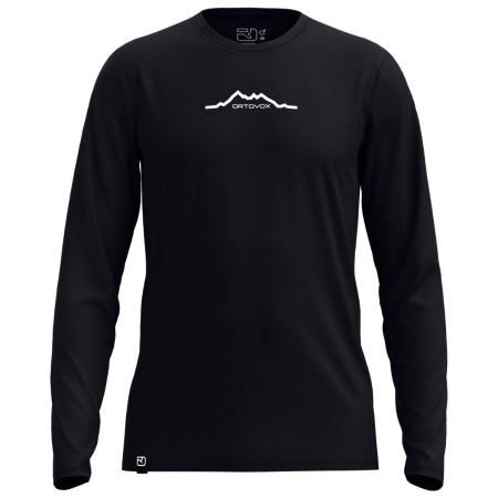 Ortovox 150 Cool Mountain Long sleeve férfi póló fekete Black Raven