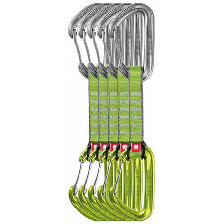 Expresszek Ocun HAWK QD wire PA 16, 10cm 5-pack zöld