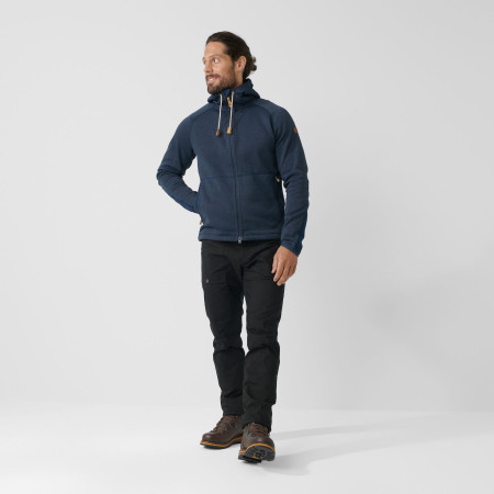 Fjällräven Övik Fleece Hoodie M férfi pulóver
