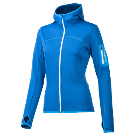 Ortovox Merino Fleece Hoody női pulóver kék BlueOcean