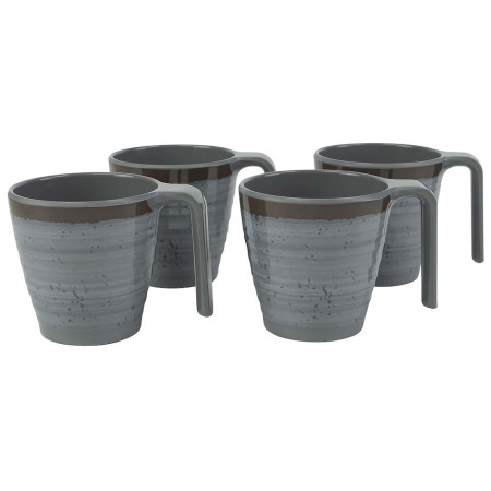 Bo-Camp Mug Halo M 4pcs bögre készlet