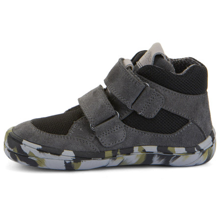 Froddo Barefoot Tex Fun Autumn Grey/Black gyerek barefoot cipők egész éves használatra