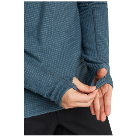 Icebreaker Men Mer 400 RealFleece Grid Pulover Hood férfi pulóver