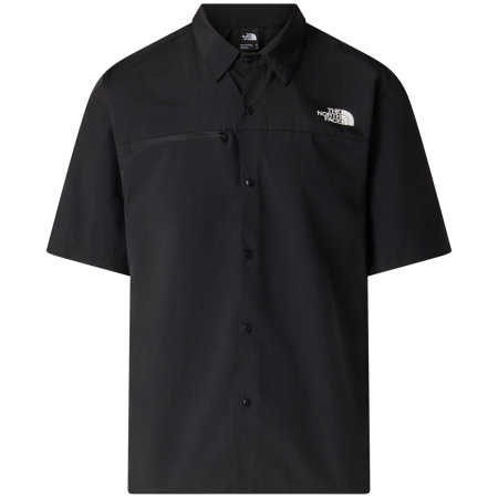 The North Face Packable Short Sleeve Shirt férfi ing fekete TNF BLACK