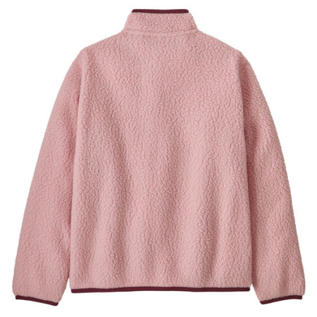 Patagonia K's Retro Pile Jacket - Fuzzy Mauve gyerek pulóver
