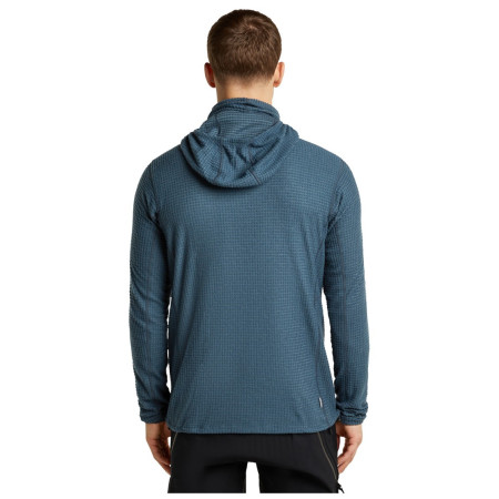 Icebreaker Men Mer 400 RealFleece Grid Pulover Hood férfi pulóver