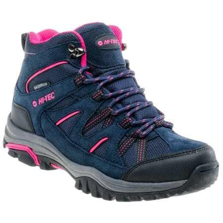 Női cipő Hi-Tec Raposo Mid WP Wo´s kék navy/fuchsia/mid. grey