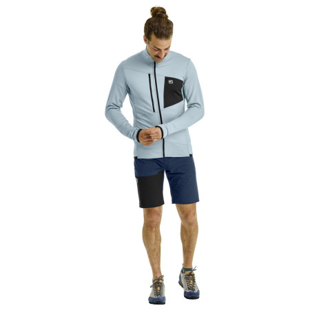 Ortovox Fleece Grid Jacket M férfi pulóver