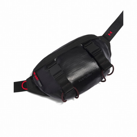 Under Armour Summit Trail Waist Bag övtáska fekete Black / Black / Red