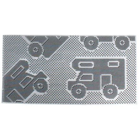 Brunner Trimmat S lábtörlő szürke