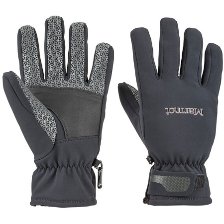 Férfi kesztyű Marmot Glide Softshell Glove fekete