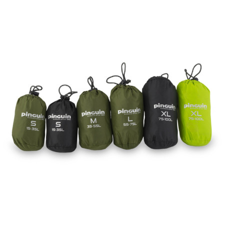 Hátizsák esőhuzat Pinguin méret M (35–55 l)
