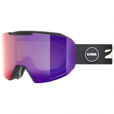 Uvex Evidnt Attract síszemüveg fekete Black/Ruby