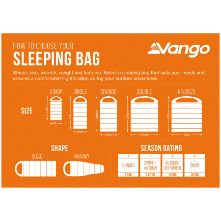 Vango Polaris Grande hálózsák