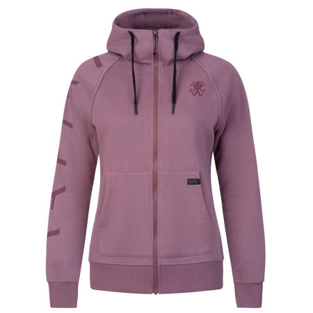 Rafiki Nuria Zip női pulóver lila grape shake