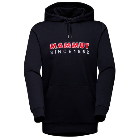 Mammut ML Hoody Men Logo férfi pulóver fekete black-spicy