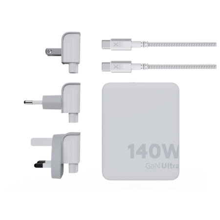 Xtorm 140W GaN Ultra Travel Charger + USB-C PD Cable töltő