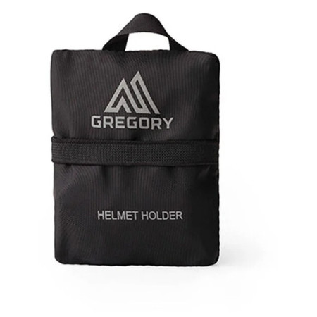 Gregory Packable Helmet Holder sisaktartó fekete Obsidian Black