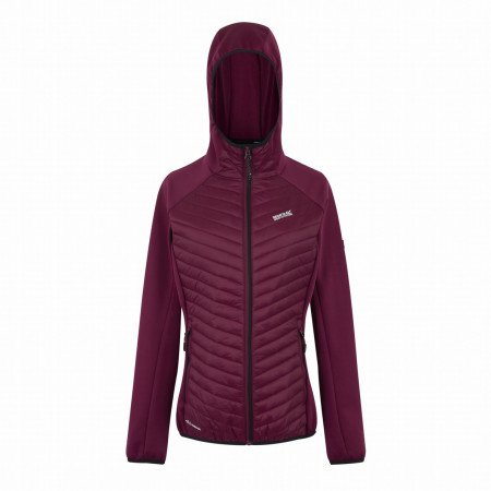 Regatta Women’s Andreson Hybrid női dzseki burgundi vörös Dark Pimento