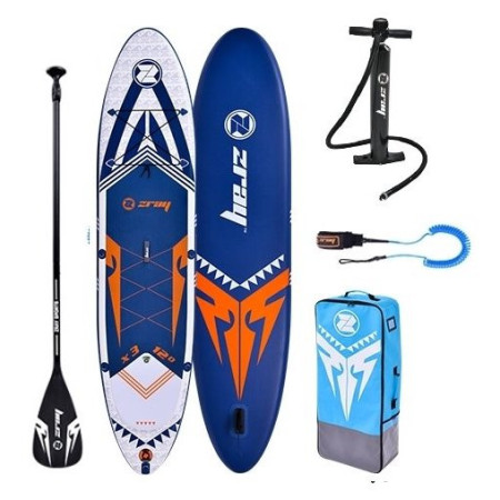 Paddleboard (SUP) (SUP) Zray X-Rider Epic X3 12'x32"x6" kék/szürke