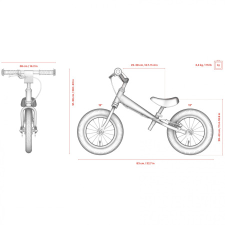 Yedoo YooToo futóbicikli