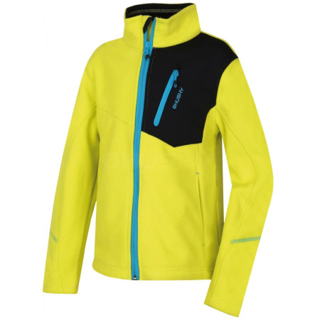 Fleece pulóver Husky Zinep Junior világoszöld sv. zelená