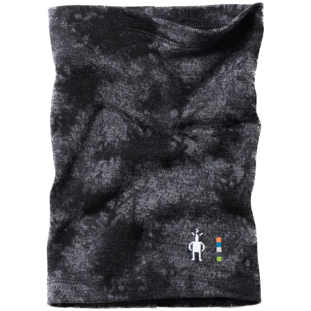 Smartwool Kids' Thermal Merino Neck Gaiter gyerek körsál fekete Black Tie Dye