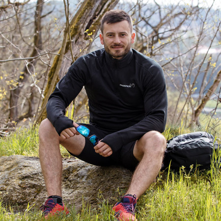 Progress Torez Zip Merino férfi funkcionális pulóver